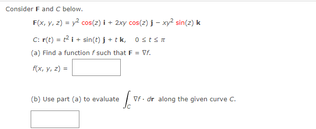 Solved Consider F and C below. | Chegg.com