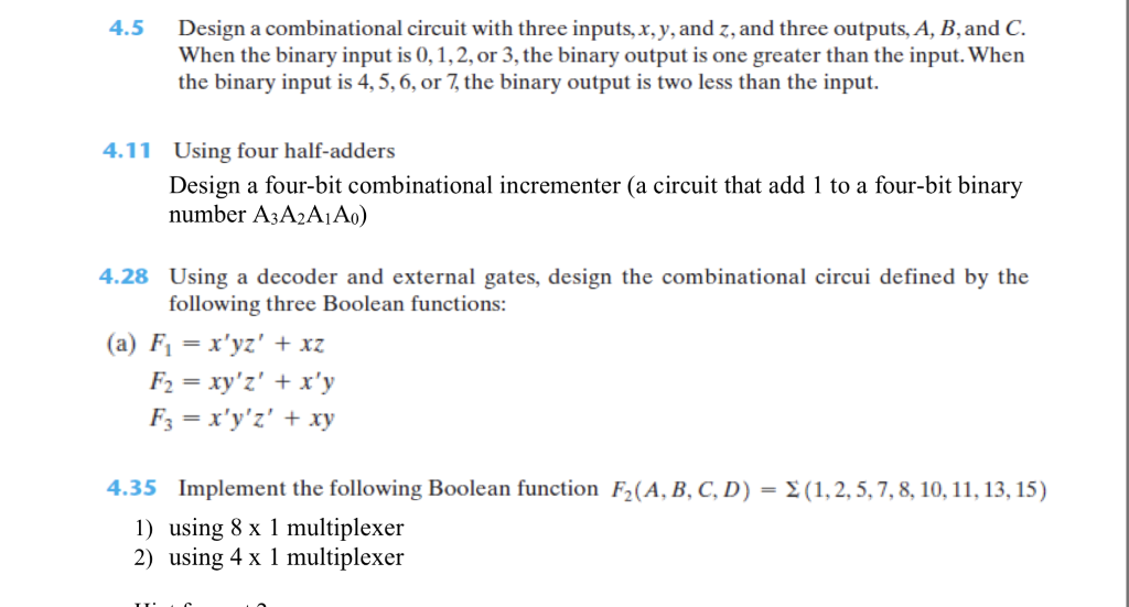 solved-4-5-design-a-combinational-circuit-with-three-inputs-chegg