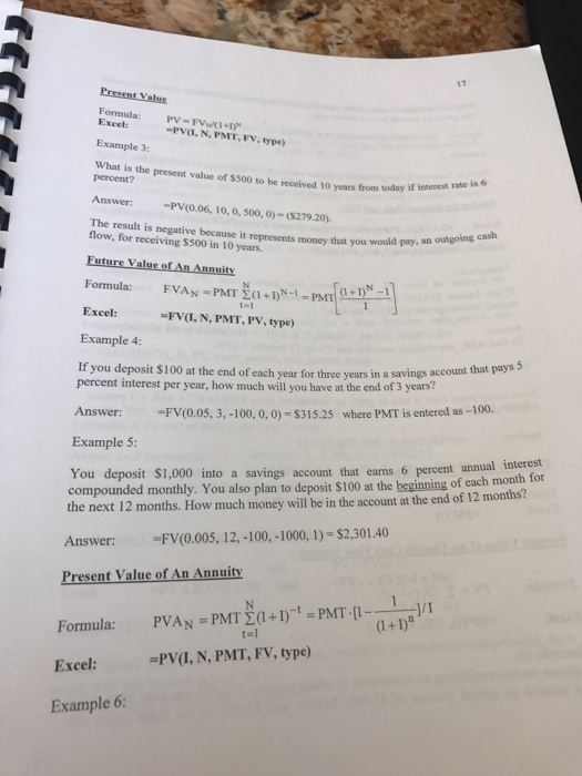 Solved 16 MODULE IV: TIME VALUE OF MONEY INTRODUCTION The | Chegg.com