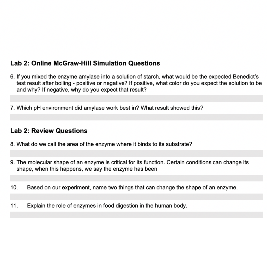 Solved Lab 2 Online McGrawHill Simulation Questions 6.