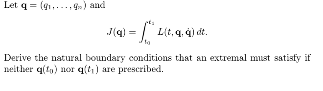 Solved Let Q 91 Qn And J Q L T Q I Dt Jt Chegg Com