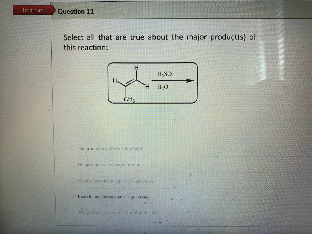 Solved Incorrect Question 3 Select all that are true about | Chegg.com