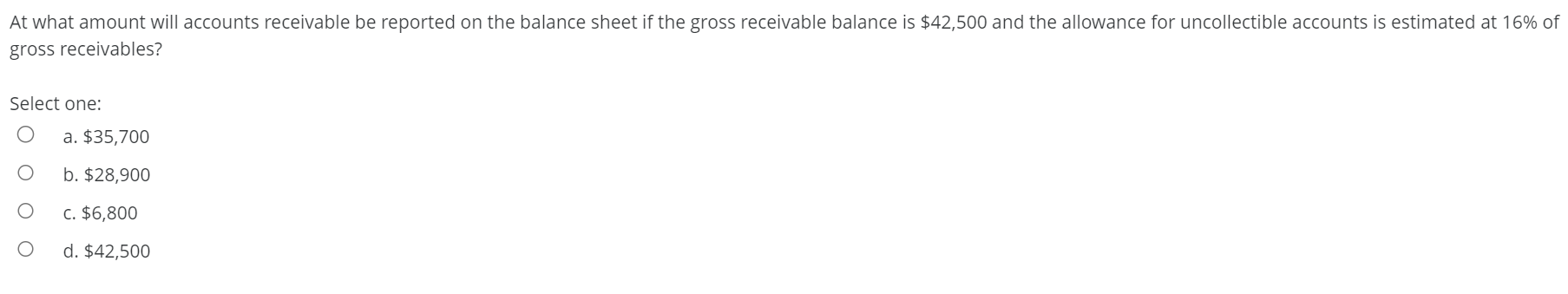 sasha wants to generate a balance sheet to see accounts receivable