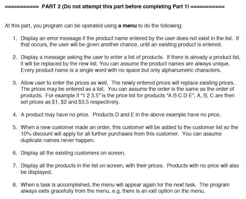 Solved PLEASE ANSWER PART 2 Use Python language to answer | Chegg.com
