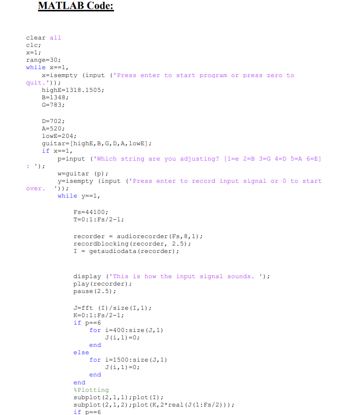 I Am Trying Implement Fast Fourier Transform Chegg Com