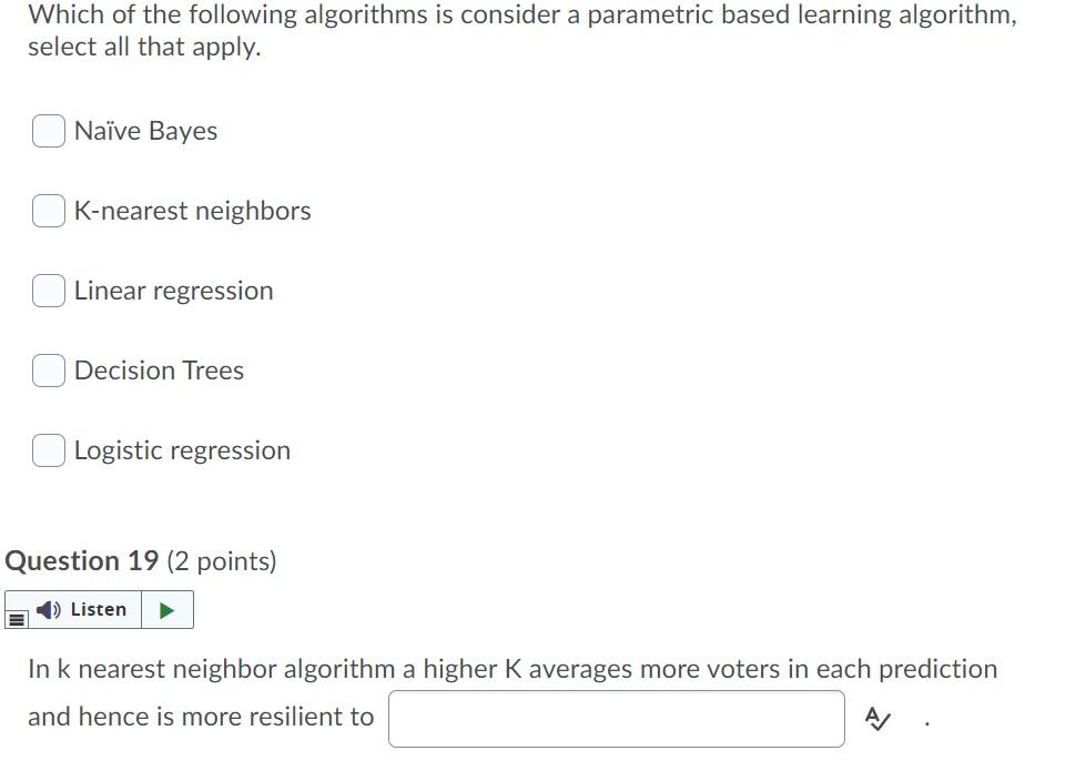 Solved Which of the following algorithms is consider a | Chegg.com