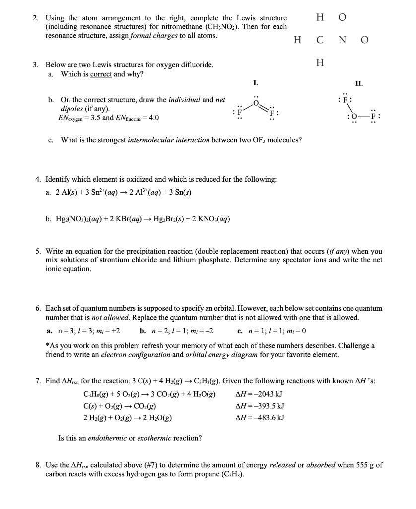 Solved In-class Review: Below are some review problems to | Chegg.com