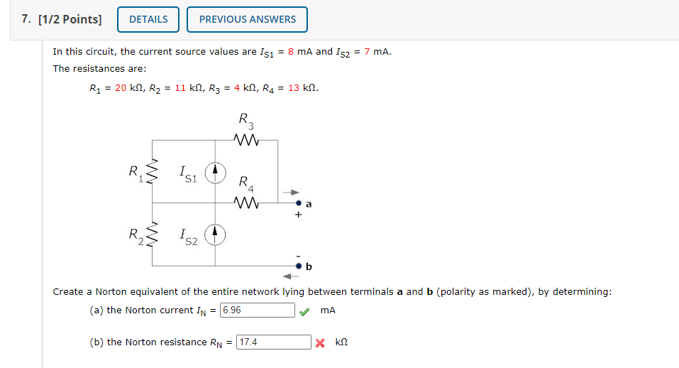 Solved Problem #5 10 Find the Thevenin equivalent circuit at | Chegg.com