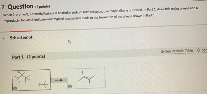 Solved 7 Question 4 Points When 3 Bromo 2 3 Dimethylbutane