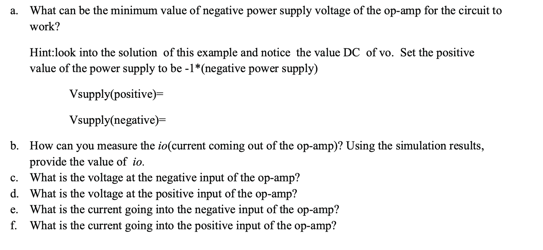 Solved a Using LTspice, draw a schematic for the circuit | Chegg.com