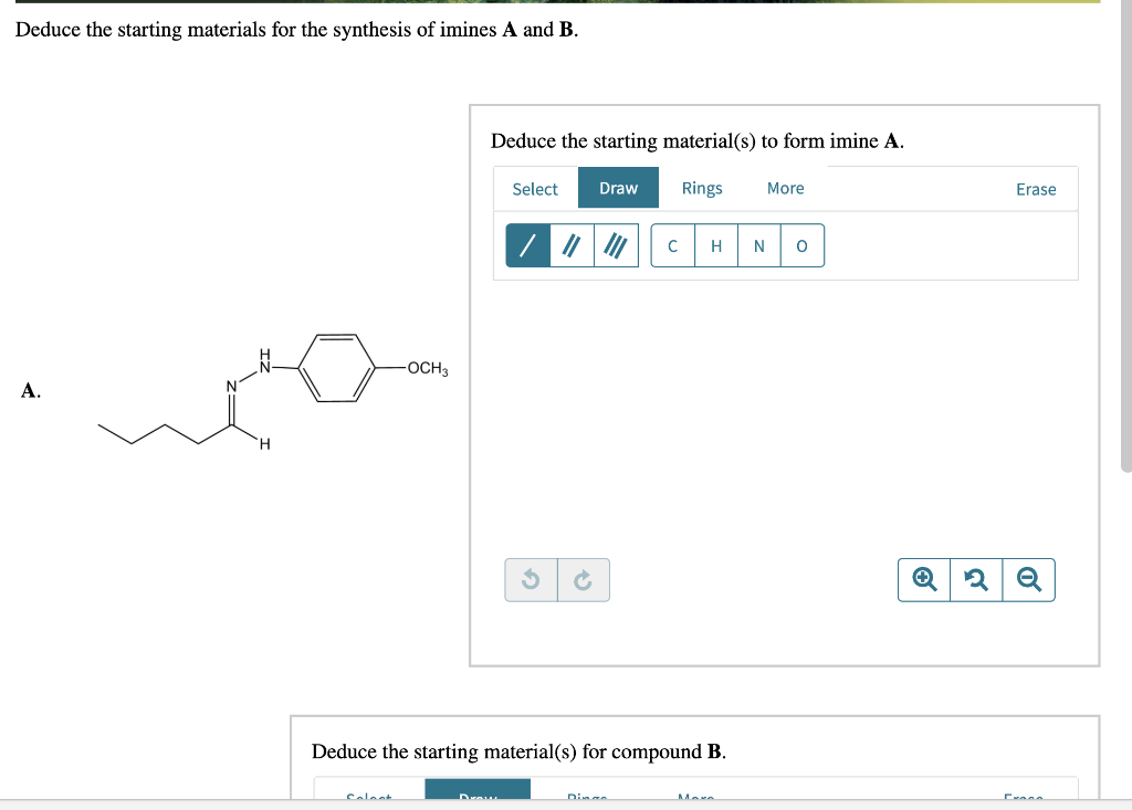 Solved Deduce The Starting Materials For The Synthesis Of