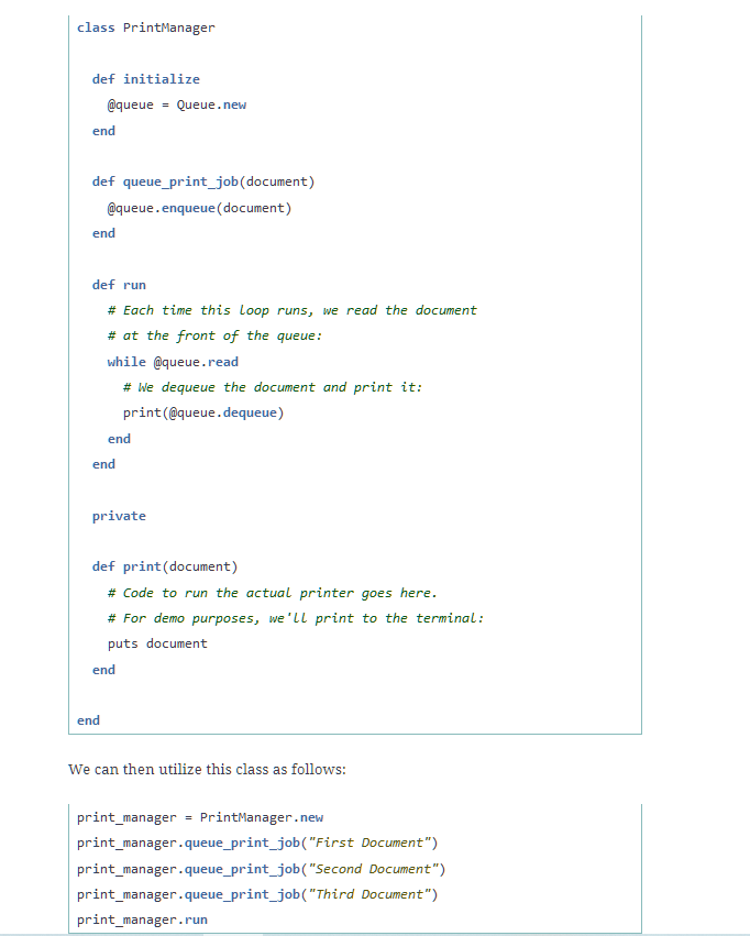 Solved Instructions Convert the following Ruby codes into