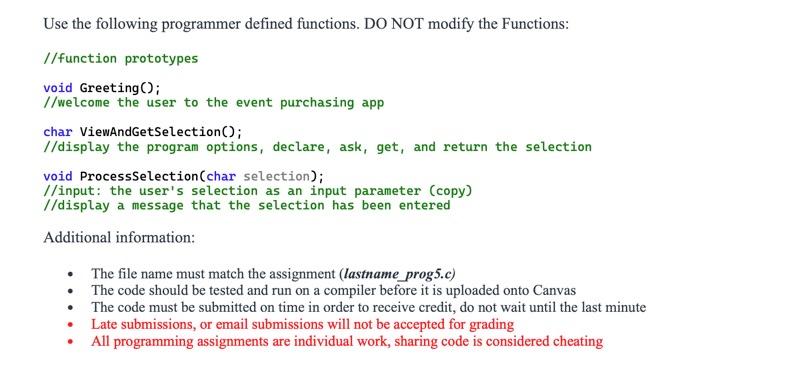 Solved Intro to Programming in C-program 5 (smaller program) | Chegg.com