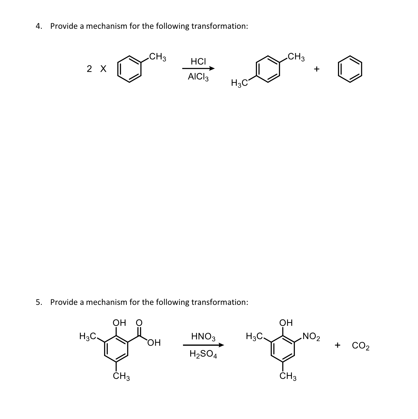 Solved Provide a mechanism for the following transformation: | Chegg.com