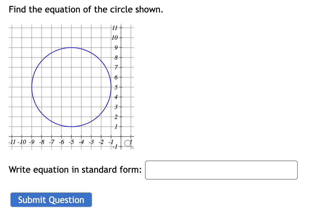 solved-find-the-equation-of-the-circle-shown-chegg