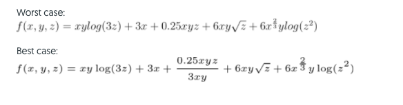 Solved Find The Tightest Big O Big Omega And Big Theta For