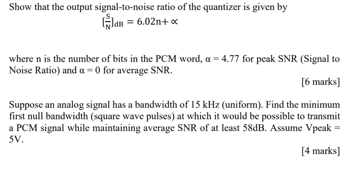 Solved A sinusoidal carrier frequency of 5MHz is amplitude | Chegg.com