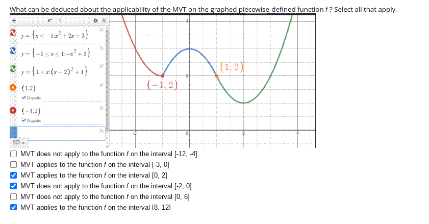 Solved y={x