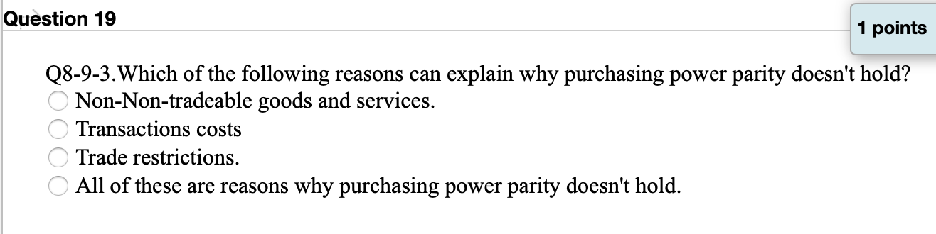 Solved Question 18 1 points Save Ans Q3-3-2. Students view | Chegg.com