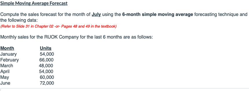 solved-simple-moving-average-forecast-compute-the-sales-chegg