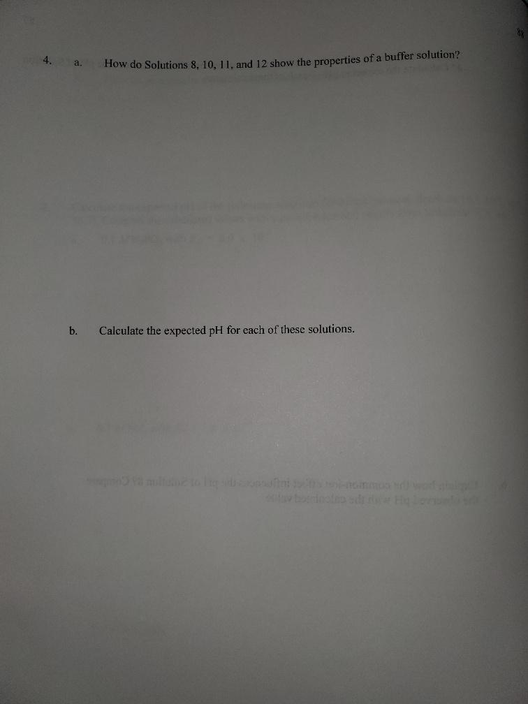 Solved 81 7. Equilibria with Weak Acids and Weak Bases | Chegg.com