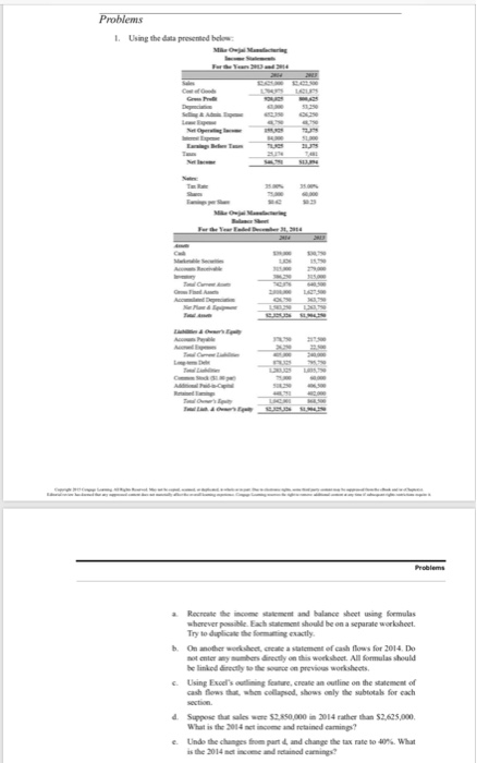 CHAPTER 4: Financial Statement Analysis Tools | Chegg.com