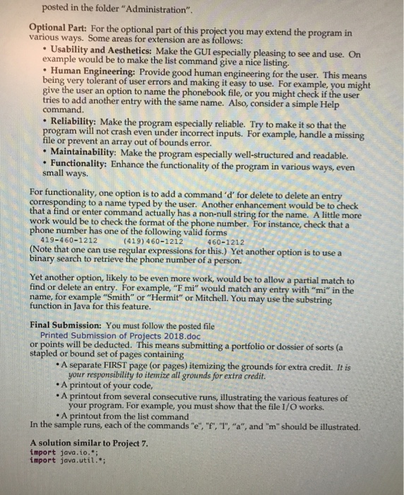 Solved please use javafx write a phone book problem with 5 | Chegg.com