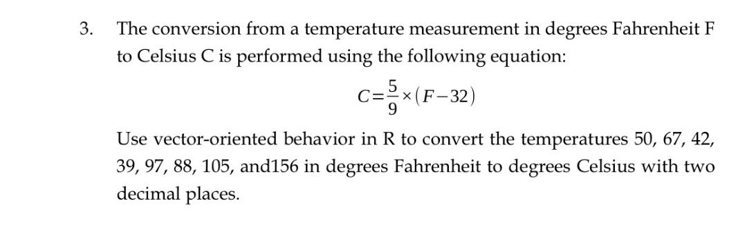 SOLVED: Barbara is converting 78Â°F to degrees Celsius. First, she