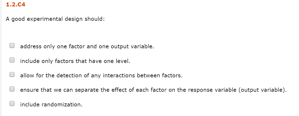 solved-1-2-c4-a-good-experimental-design-should-o-address-chegg