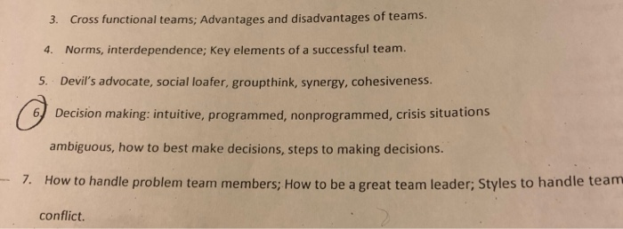 Disadvantages Of Cross Functional Teams