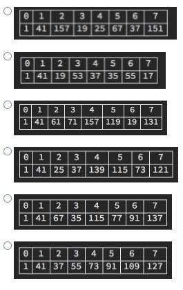 Solved What Is The Value Of M In The Baby Step Giant Step Chegg Com