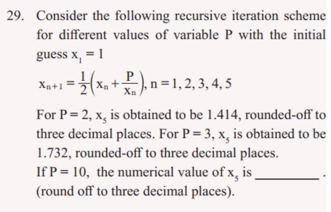 Solved P Xn+1 = 29. Consider the following recursive | Chegg.com