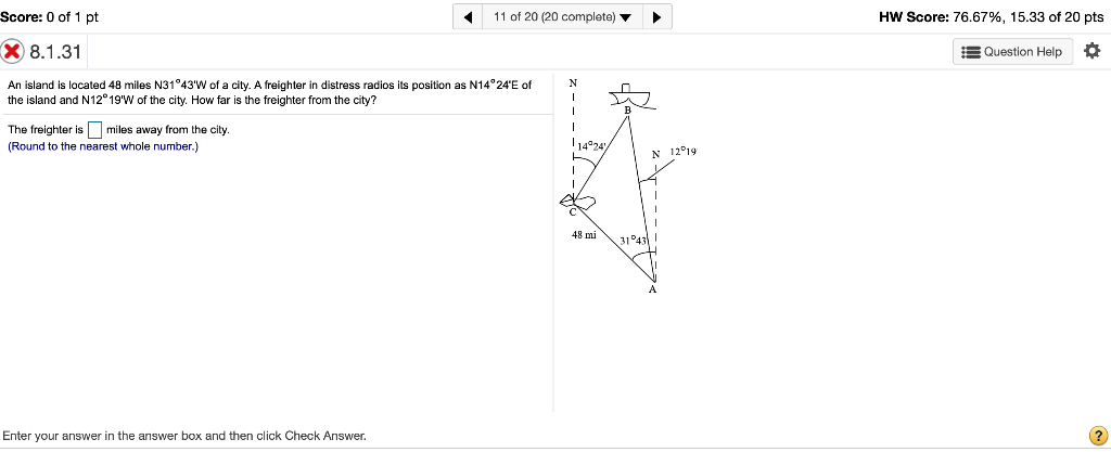 Solved Score 0 Of 1 Pt 11 Of Complete Hw Score Chegg Com