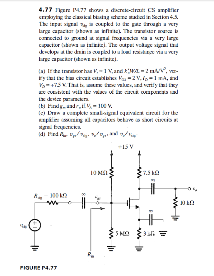 Solved 1- Design the circuit shown in Fig. 1 to establish a | Chegg.com