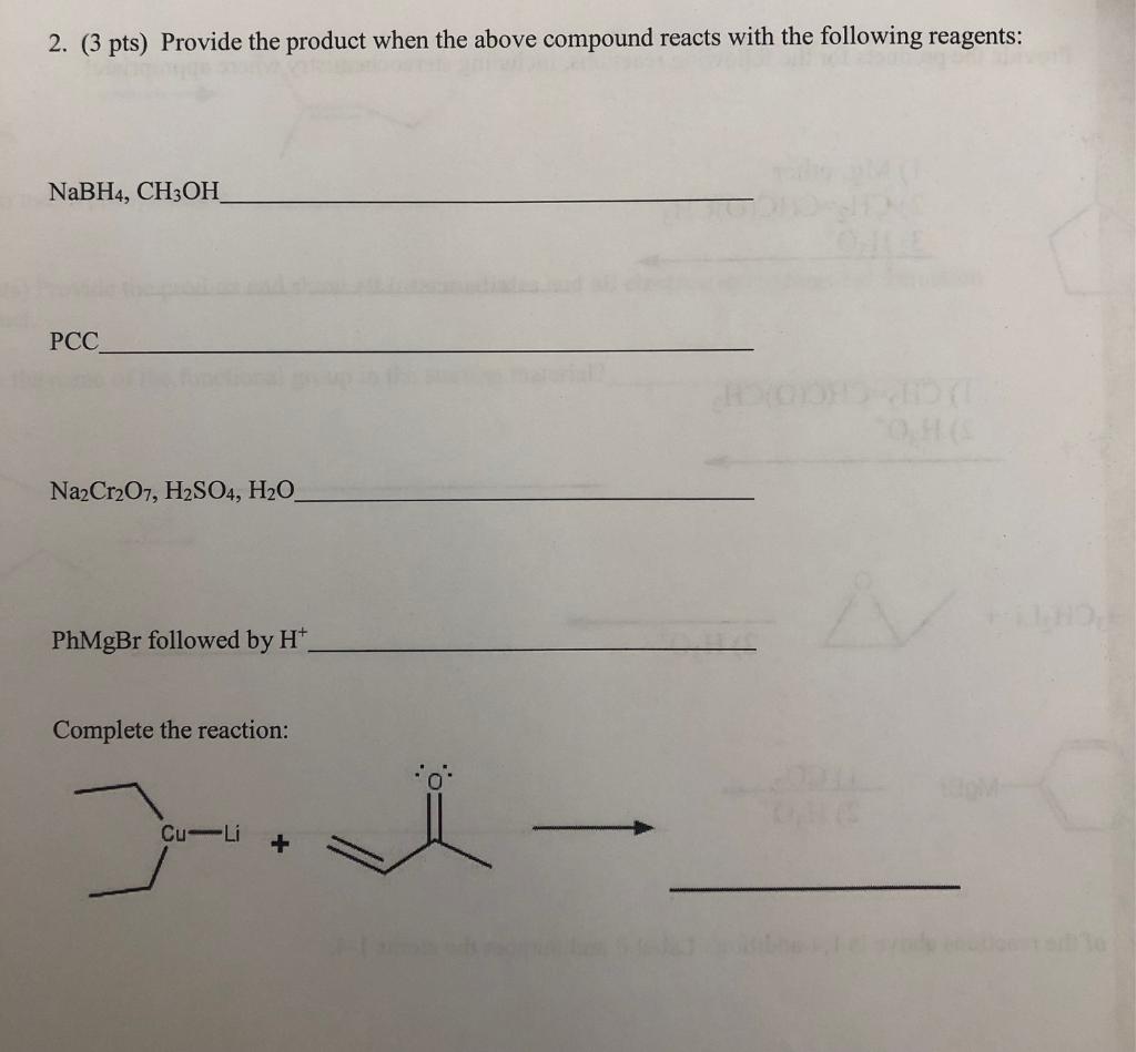 Solved The above compound is: CH3CH2CHO Hi, please try to | Chegg.com