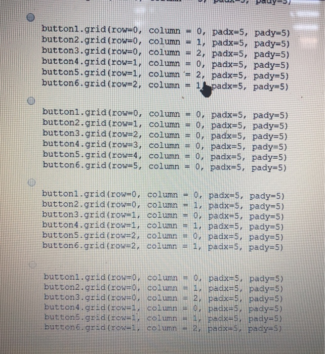 Solved QUESTION Z Consider a Python GUI program that | Chegg.com