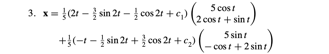 Solved Problem II. Find the general solution of the given | Chegg.com