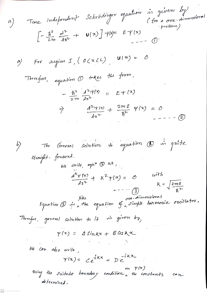 Solved [22 marks] Question 5 Consider the potential energy | Chegg.com