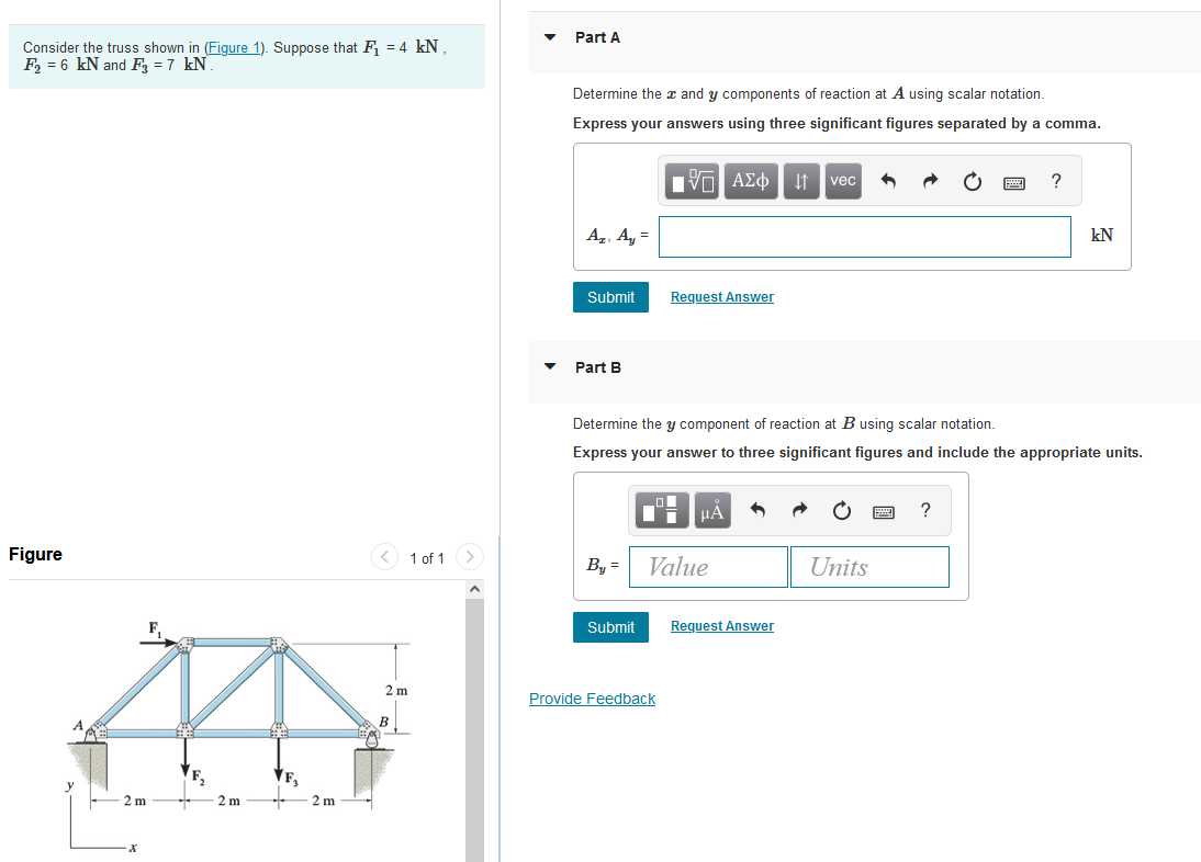 Solved Consider the truss shown in (Figure 1). Suppose that | Chegg.com