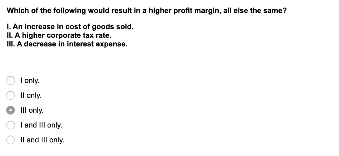 Solved Which of the following would result in a higher | Chegg.com