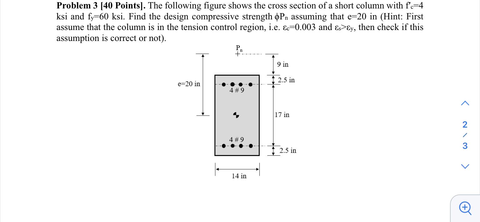 Solved Problem 3 [40 Points). The following figure shows the | Chegg.com