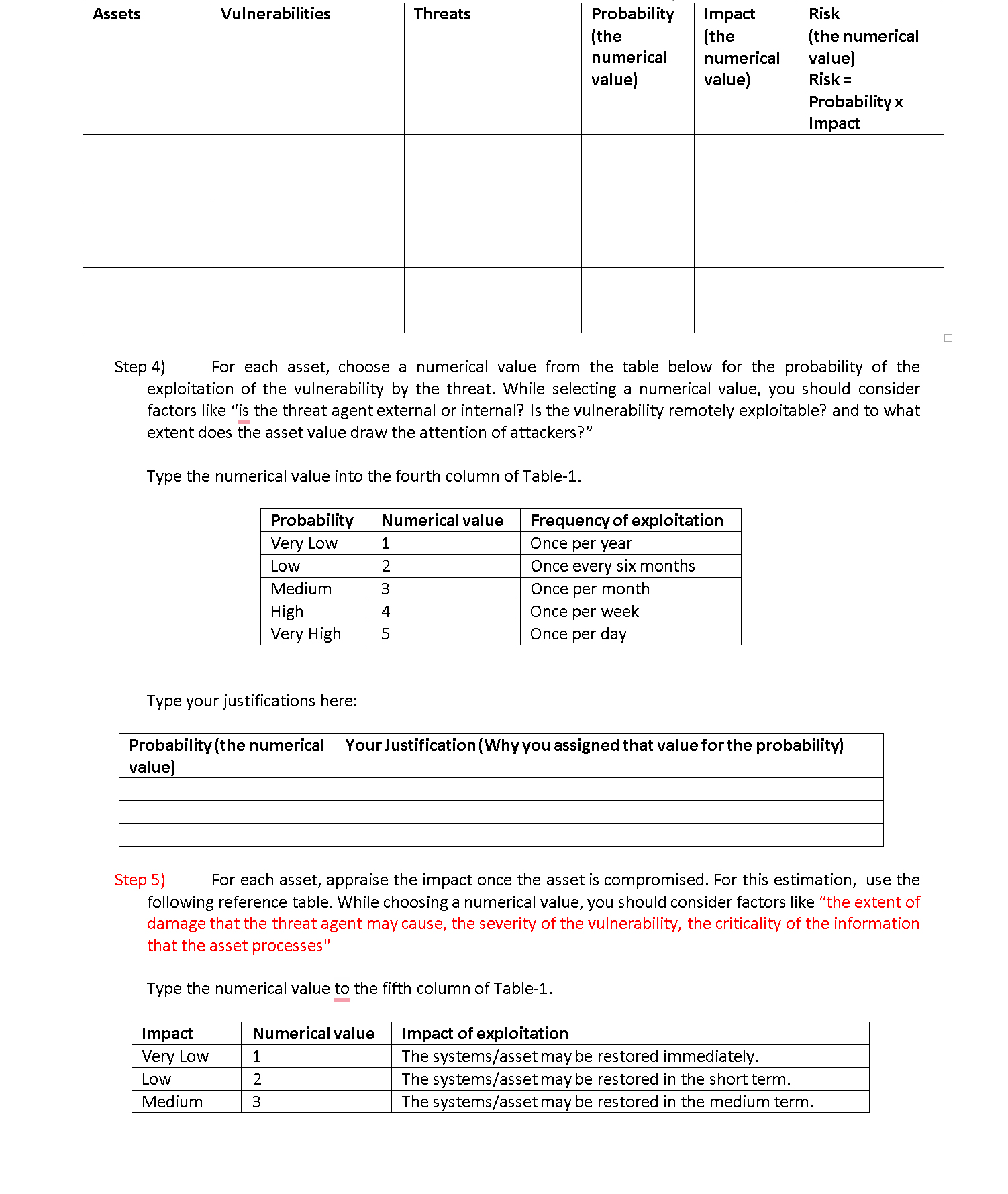 Solved Case Study: Information Security Risk Assessment In | Chegg.com