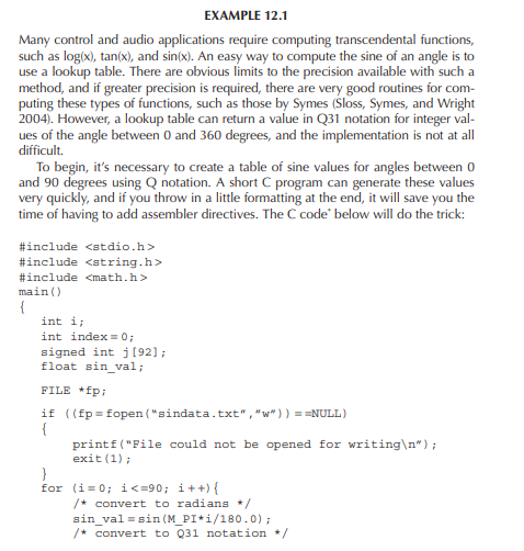 Using Example 12.1 in the Hohl and Hinds textbook as | Chegg.com