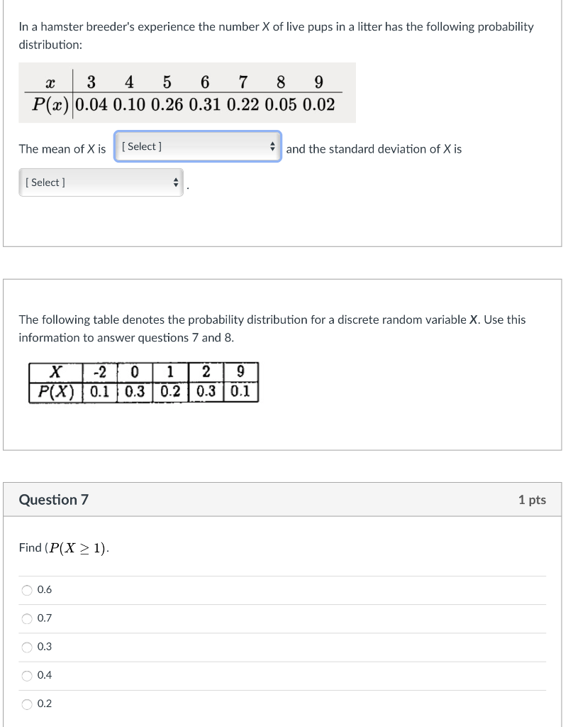 Solved Question 11 1 pts Which one of these variables is a | Chegg.com