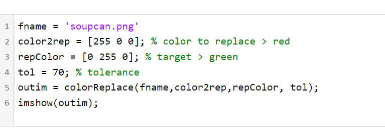 Solved Function: colorReplace Input(s): - (char) the name of | Chegg.com