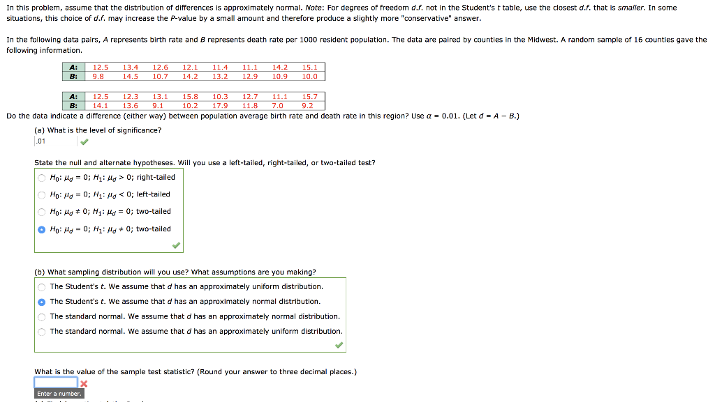 Solved In this problem, assume that the distribution of | Chegg.com