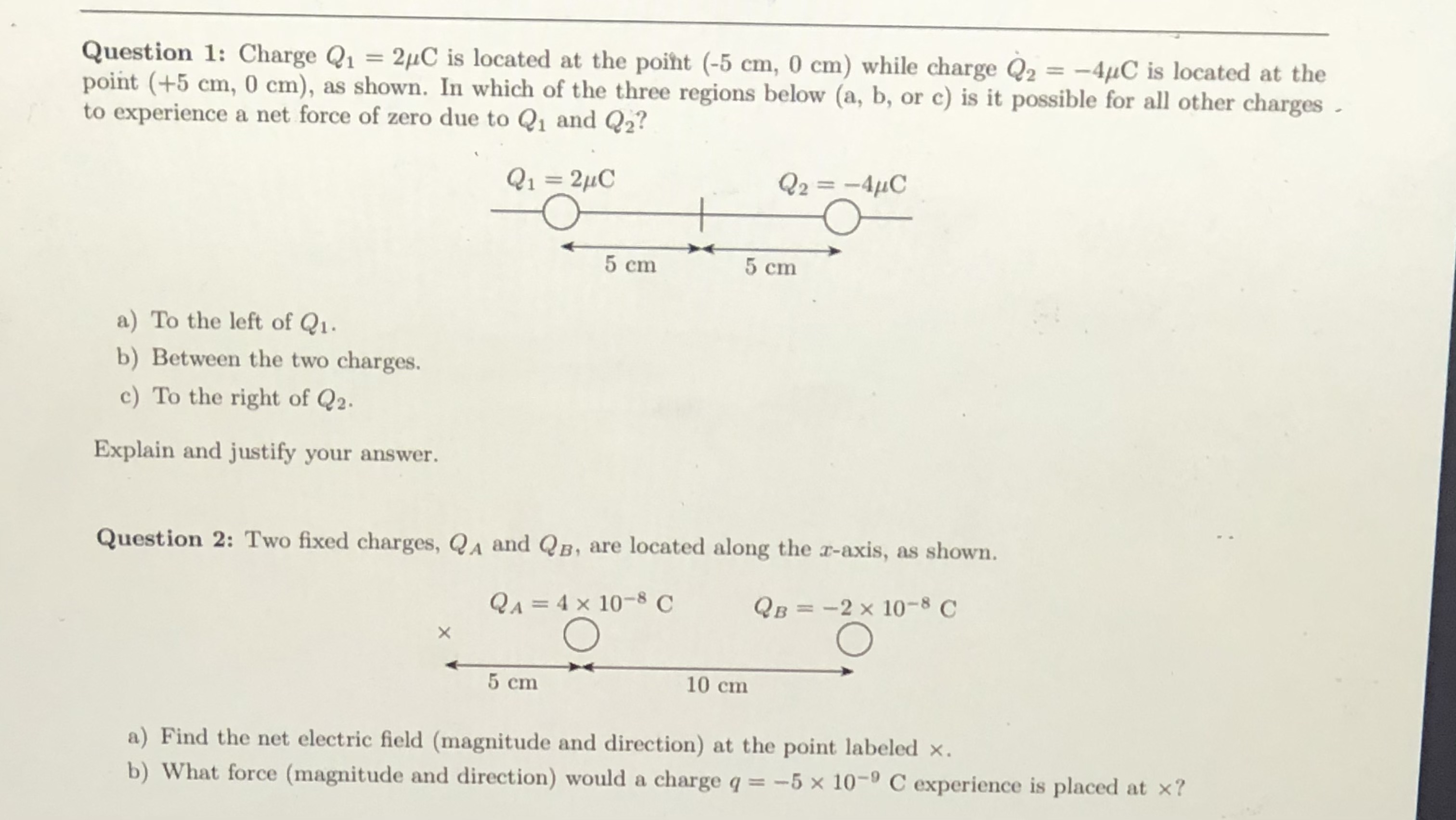 Solved Please solve question 1; I think the answer is A but | Chegg.com