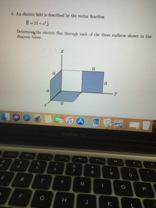 Solved 4. An electric field is described by the vector | Chegg.com