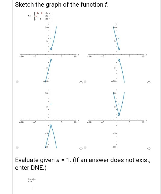 Solved Use the graph of the given function f to determine om | Chegg.com