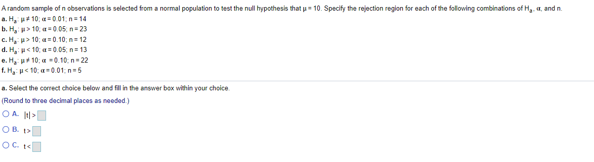 Solved A random sample of n observations is selected from a | Chegg.com